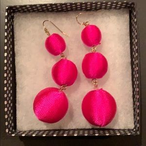 BaubleBar FLUORO CRISPIN BALL DROP EARRINGS